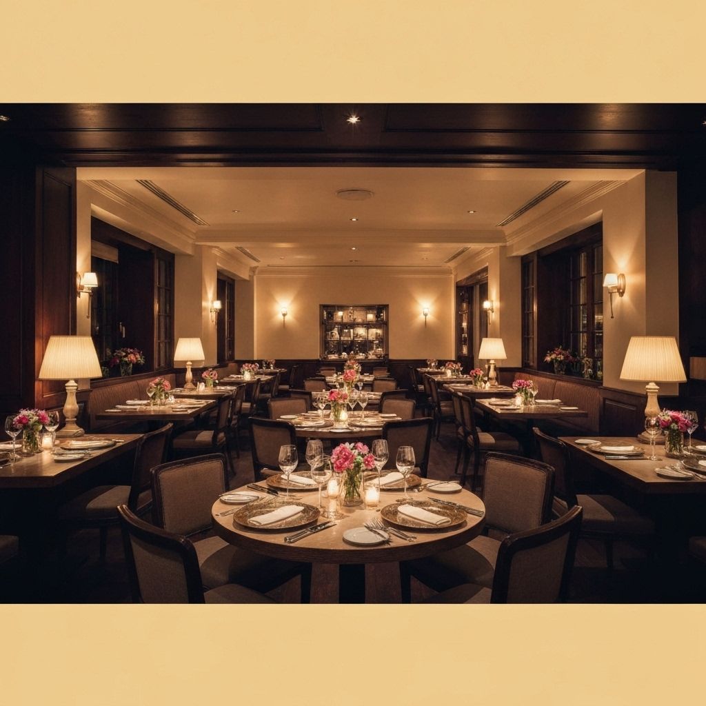 Restaurant interior